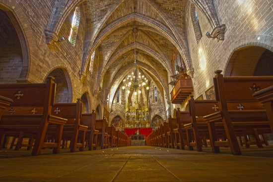 Inside View of Sant Jaume